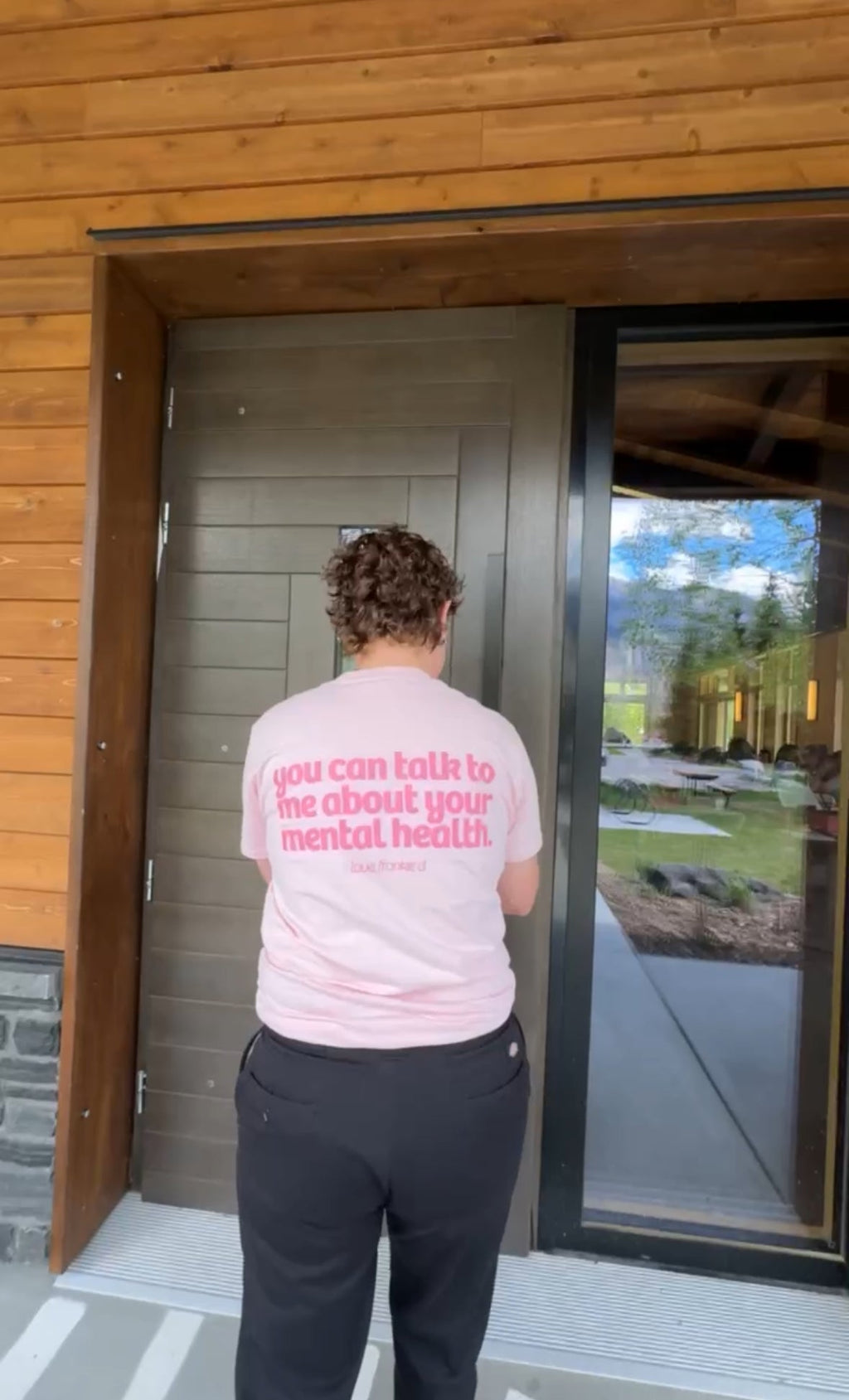 you can talk to me about your mental health -shirt