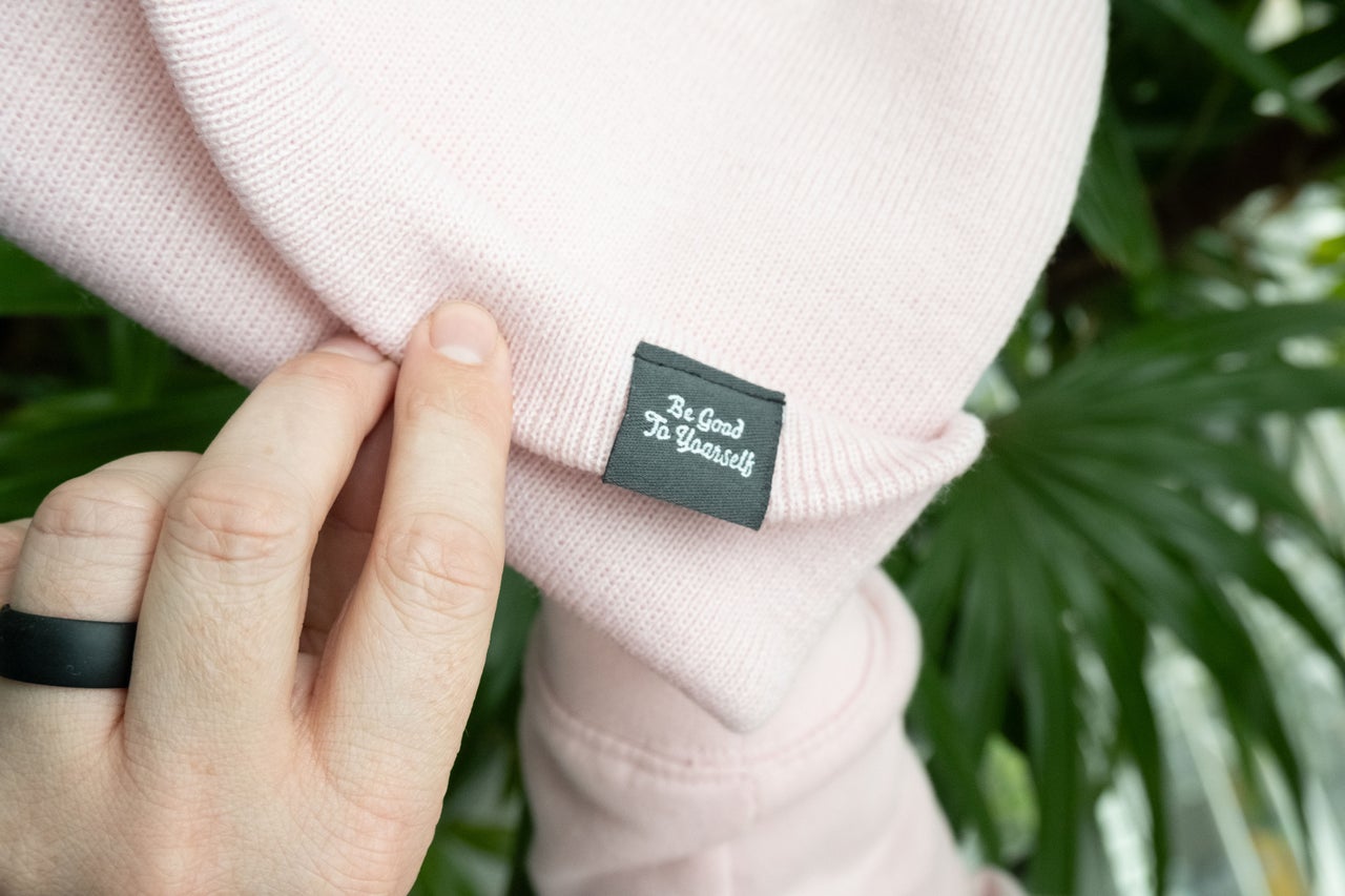 'be good to yourself' beanies