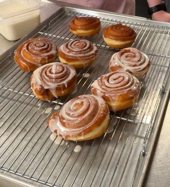 donut cinnamon roll