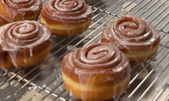 donut cinnamon roll